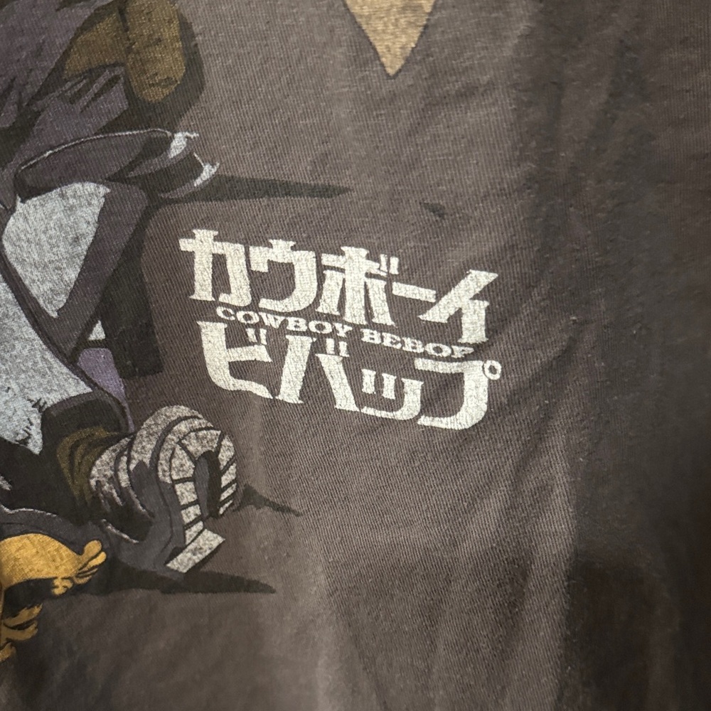 Cowboy Bebop Graphic Charcoal T-Shirt - Picture 3 of 5